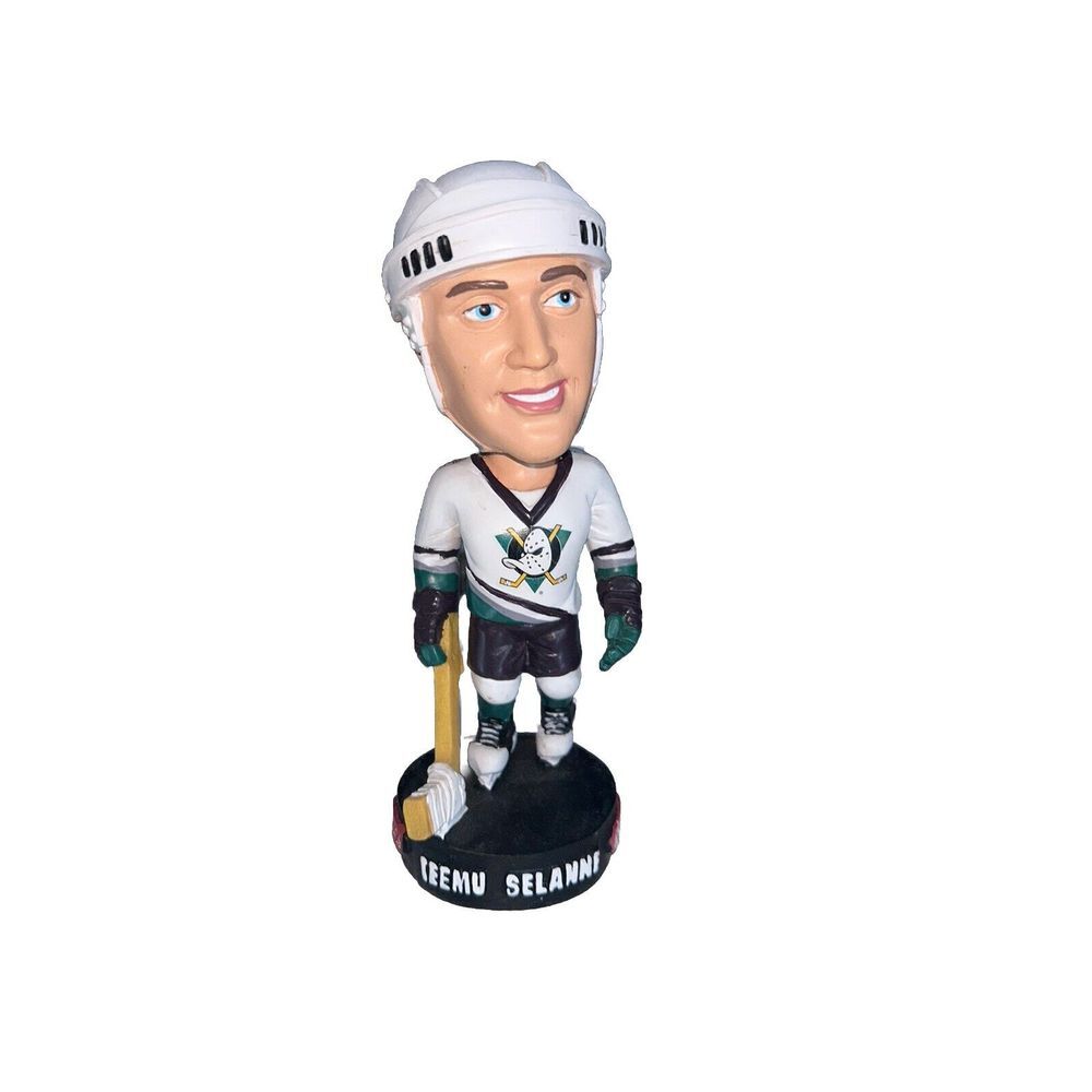 Vintage‎ Mighty Ducks Teemu Selanne 2001 Bobblehead super rare bd&a - Picture 2 of 7
